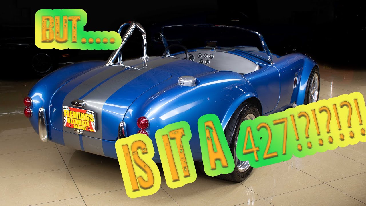 1965 Shelby 427 Cobra Teaser with Cold Start and Extended Test Drive Footage