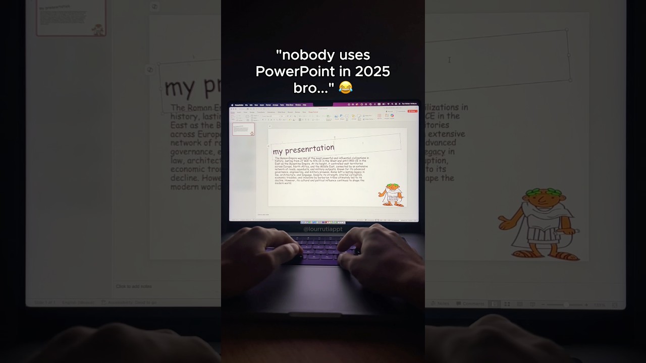 PowerPoint's final boss??? 💀 #powerpoint #presentation