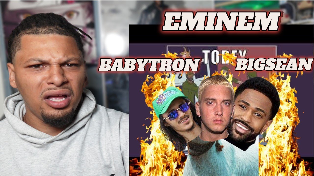 3 Headed Goat? Eminem - Tobey (feat. Big Sean & Babytron) Reaction