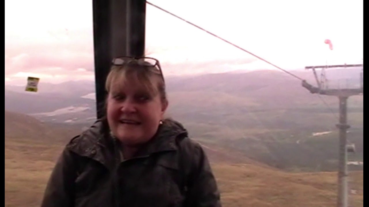 The Nevis Range by cable car