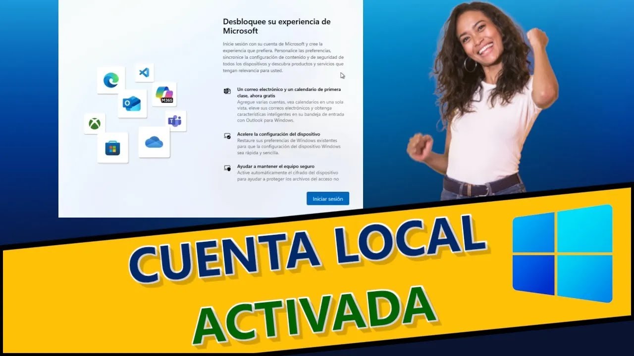 Cómo Saltar la Cuenta Microsoft al Instalar Windows 11 (24H2 y 25H2)