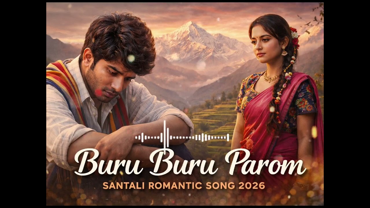 Buru Buru Parom | New Santali Romantic Song 2026 | AI Generated Love Song | Pahadi Romance