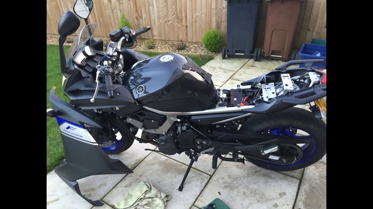 Oxford Premium Heated Grips Install - Yamaha XJ6 Diversion F