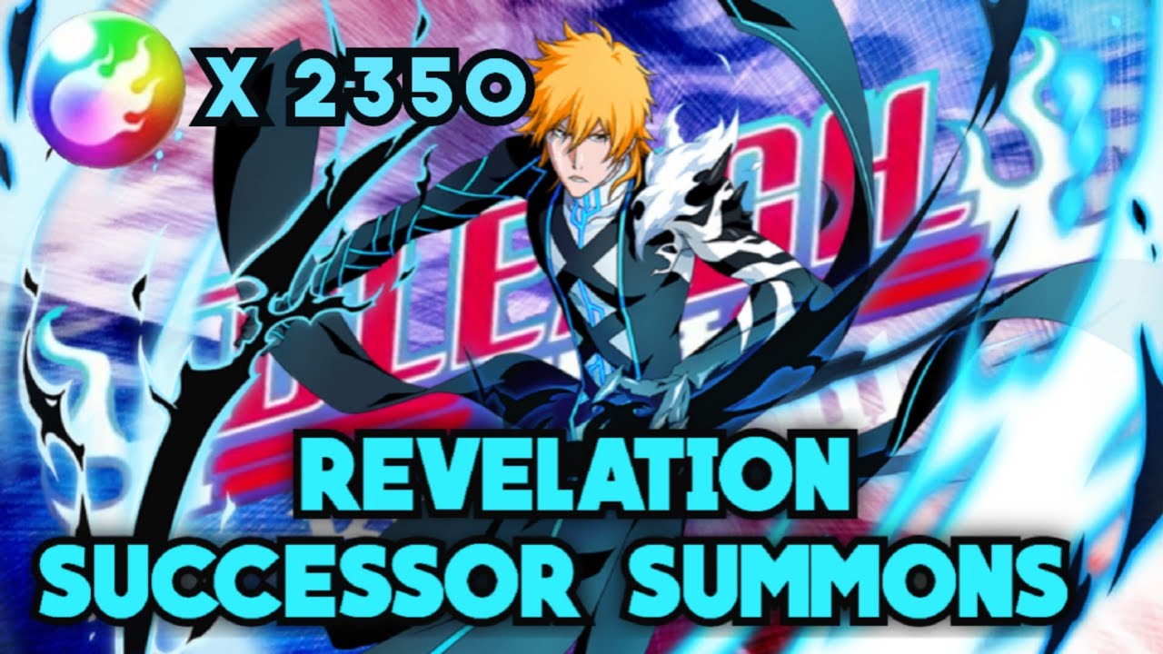 REVELATION SUCCESSOR SUMMONS(THANK GOD)(BLEACH BRAVE SOULS SUMMONS)#bleach#bleachbravesouls