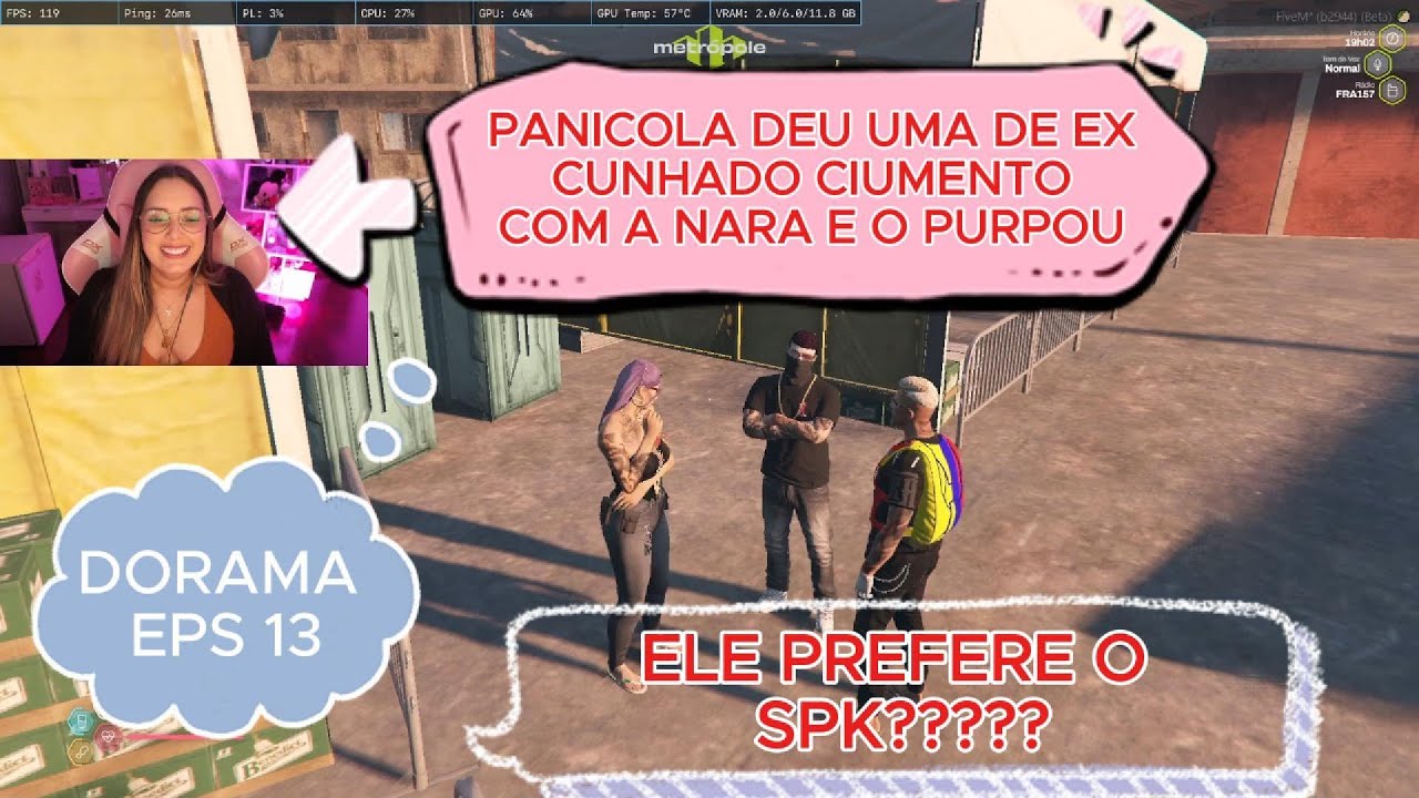 PANICZ CHAMA A NARA E O PURPOU PRA CONVERSAR, ELE NÃO APOIO O CASAL? PREFERE O SPK? | Cortes da Nara