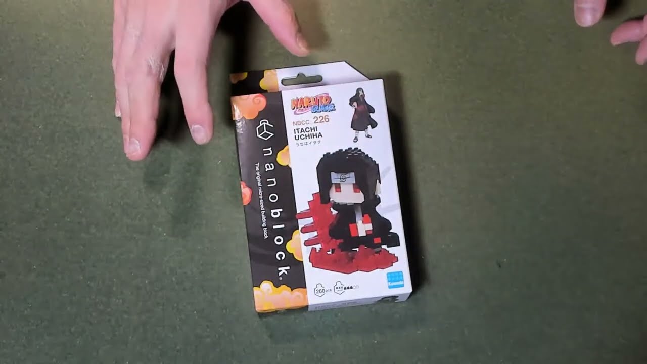【nanoblock】ITACHI UCHIHA (うちはイタチ) [puzzle]