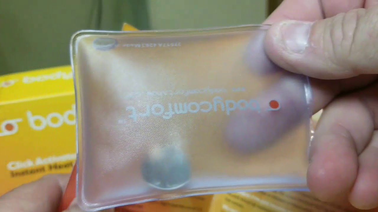 Body Comfort Instant Heat Packs Product Review Hot Pads Hand Warmers Video By Dean's Daily Doses