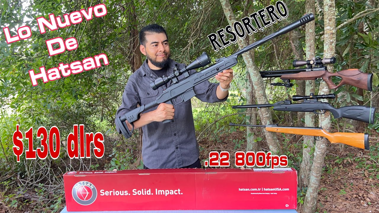 Hatsan Zada .22 Spring Pistón(Un Resortero Económico 2023