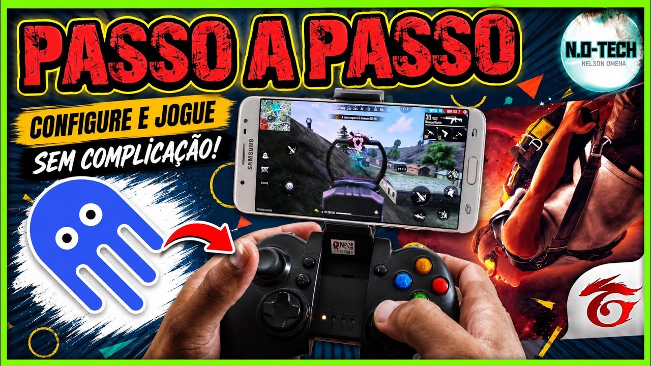 Como configurar gamepad PASSO A PASSO