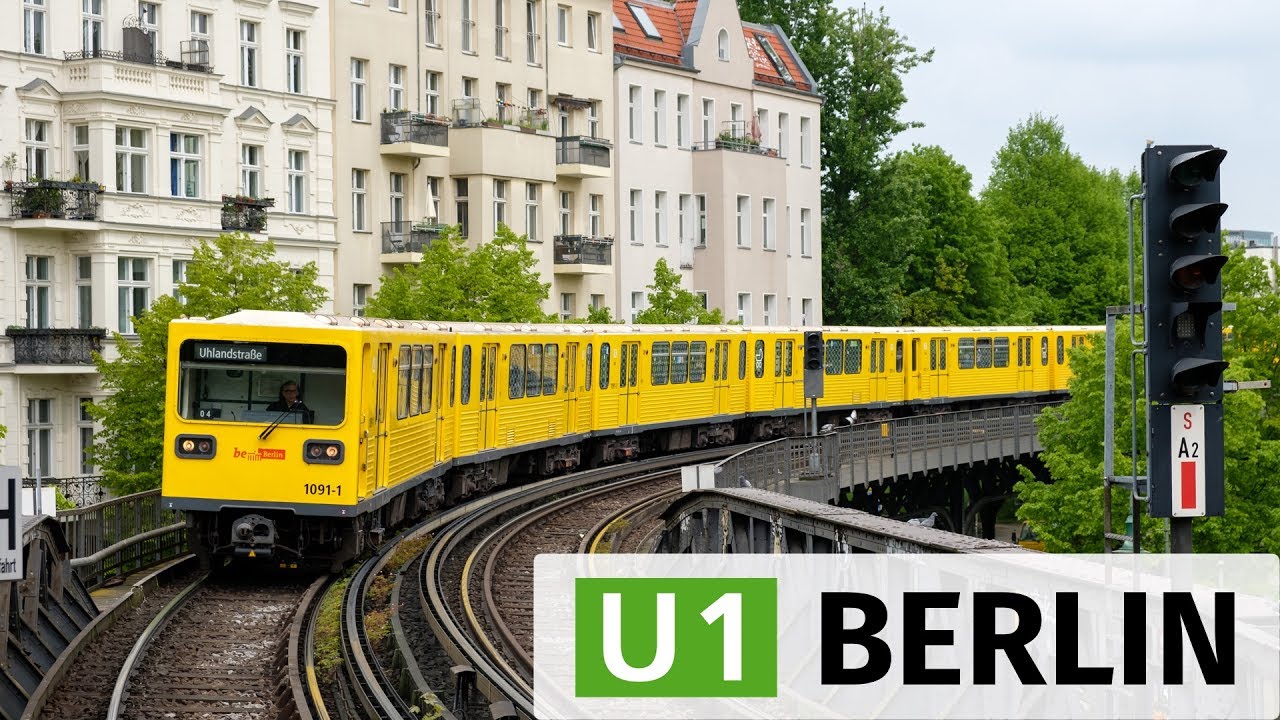 Berlin: The elevated U-Bahn line U1