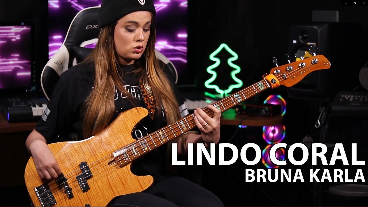 LINDO CORAL - BRUNA KARLA ||  BASS COVER - Giane Rangel @BrunaKarlaOficial