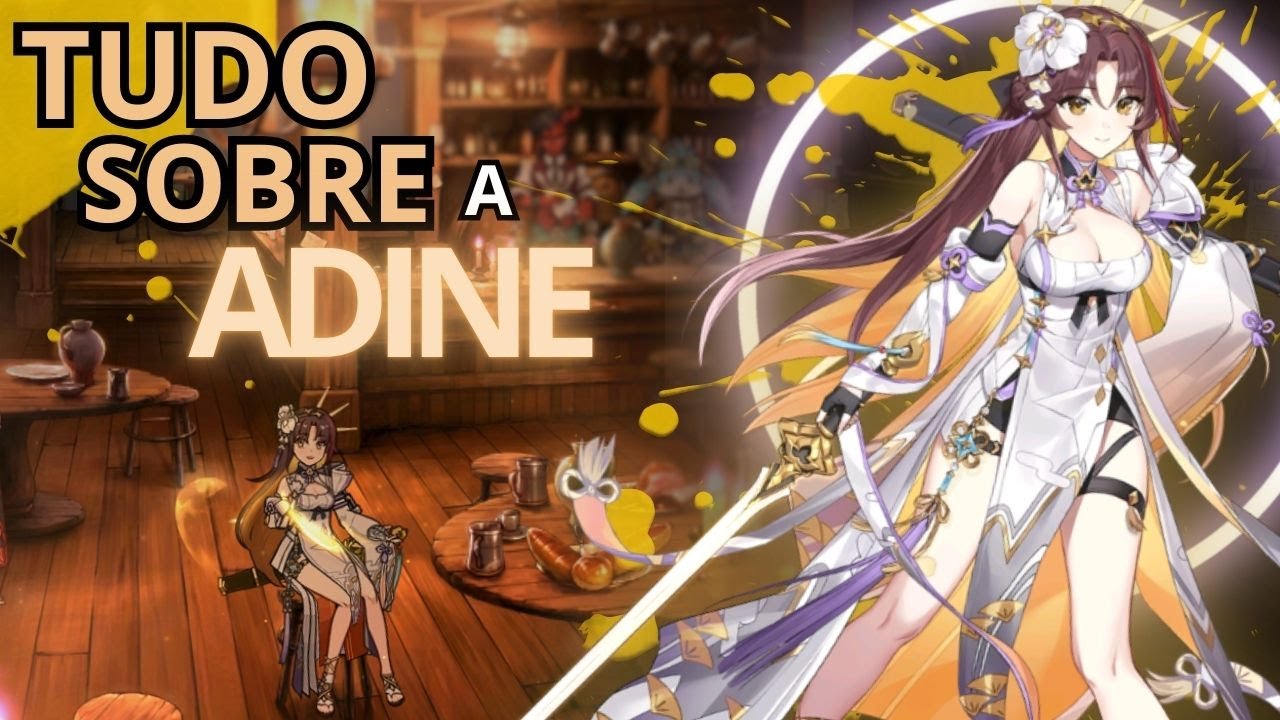Tudo Sobre ADINE - Como pegar , equipar , usar e aproveitando o MAXÍMO !