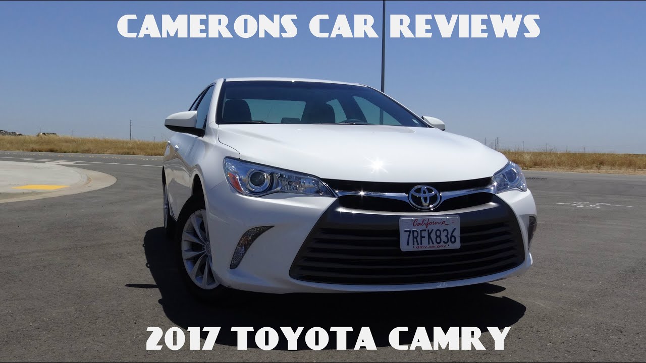 Toyota Camry LE 2.5 L 4-цилиндровый: дорожный тест и обзор 2017 года | Camerons Car Reviews