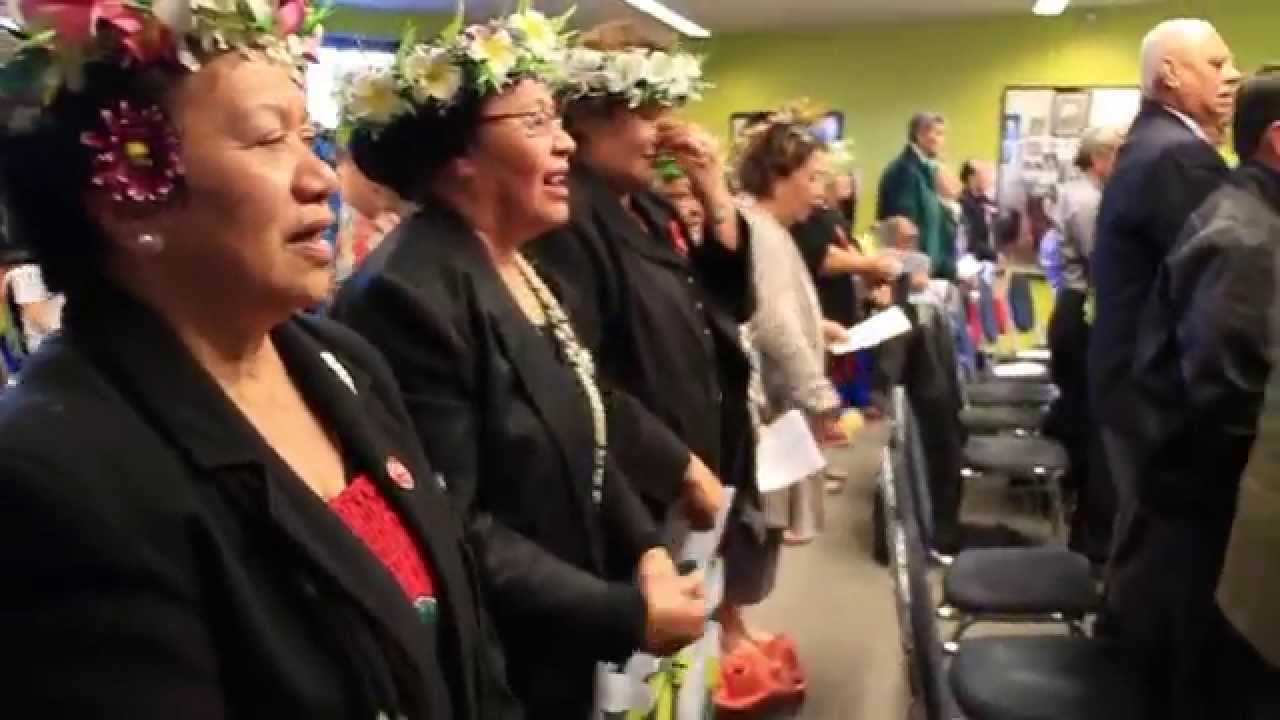 Imene Tuki at the Pacific Dance Artist in Residence Launch 2014