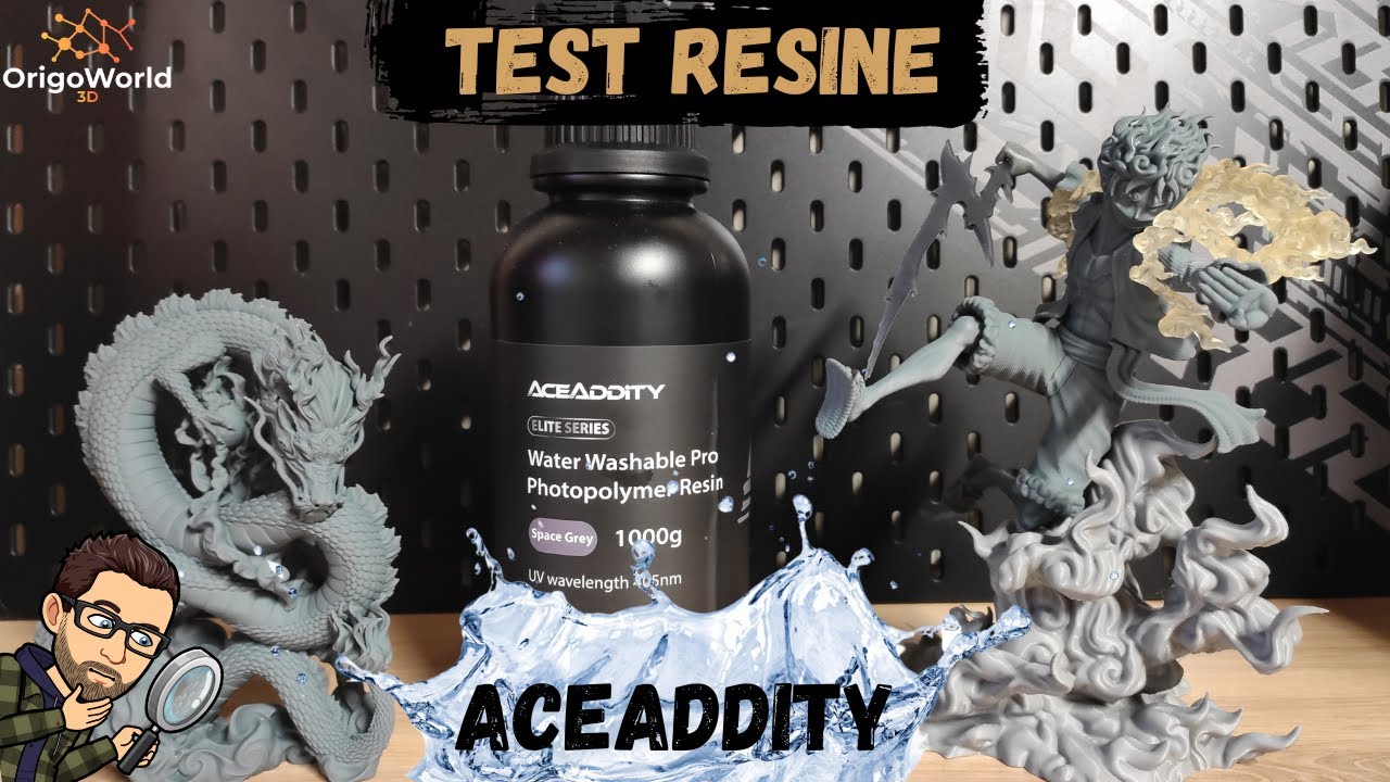 Résine lavable à l’eau AceAddity : Mon avis après plusieurs jours de test 🔎
