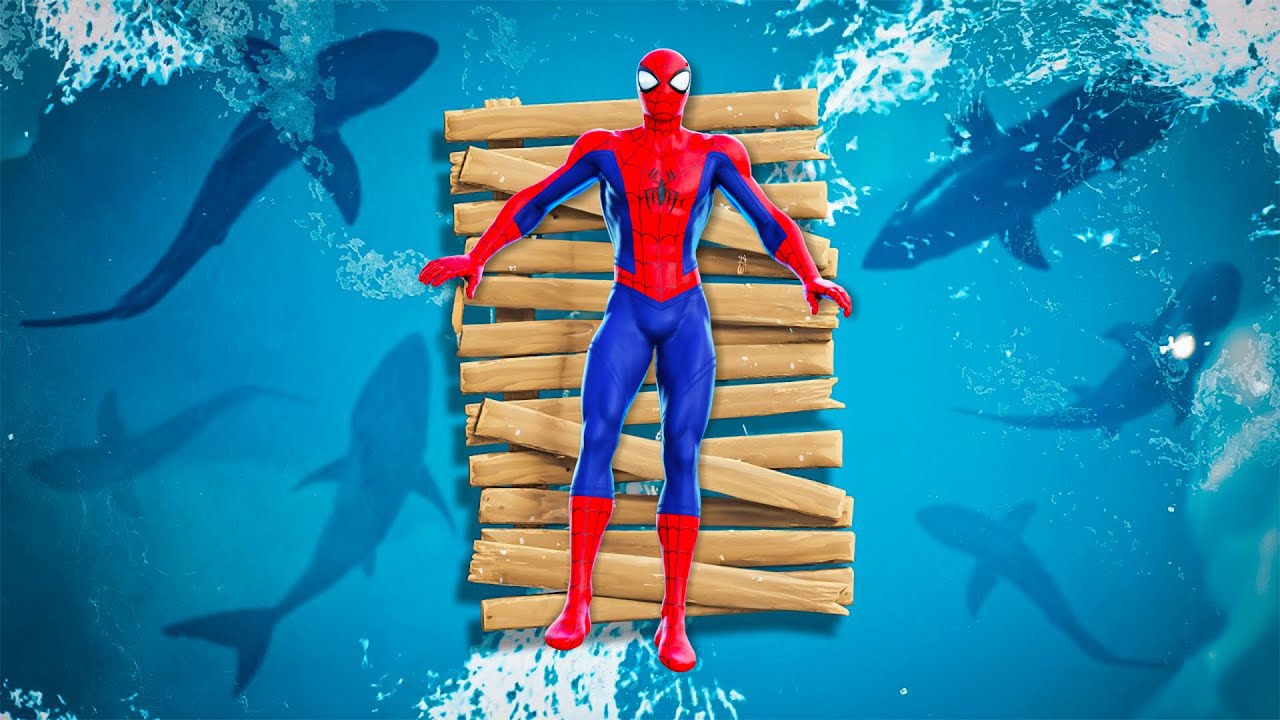 Wir überleben 100 TAGE in Fortnite HARDCORE RAFT