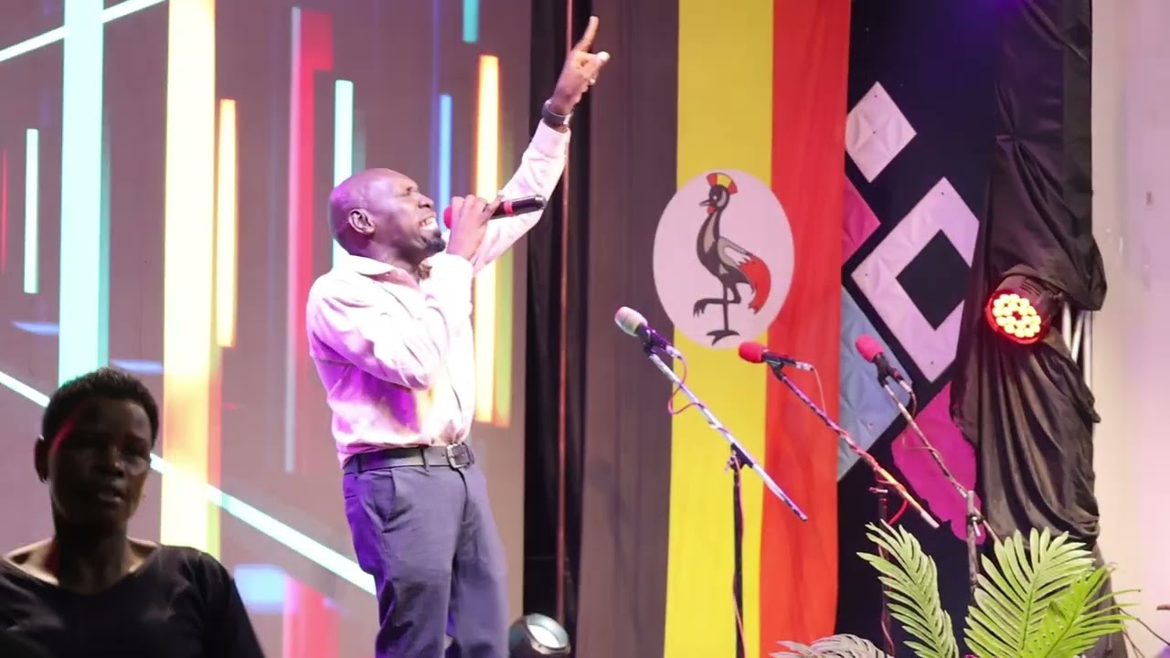 Ani Eyali Amanyi live performance at Christian focus ministry Mengo kisenyi Tebifanana Richie
