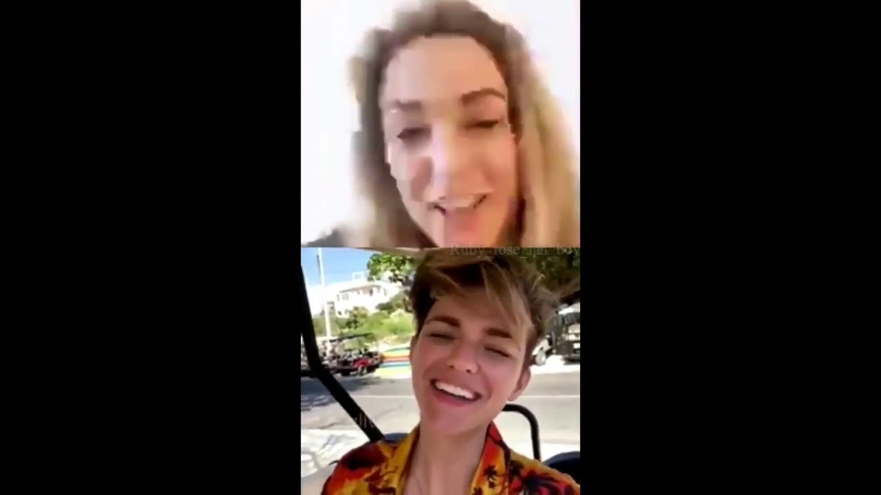Sara Lans and Kate Kane / Caity lotz and Ruby rose IG live.