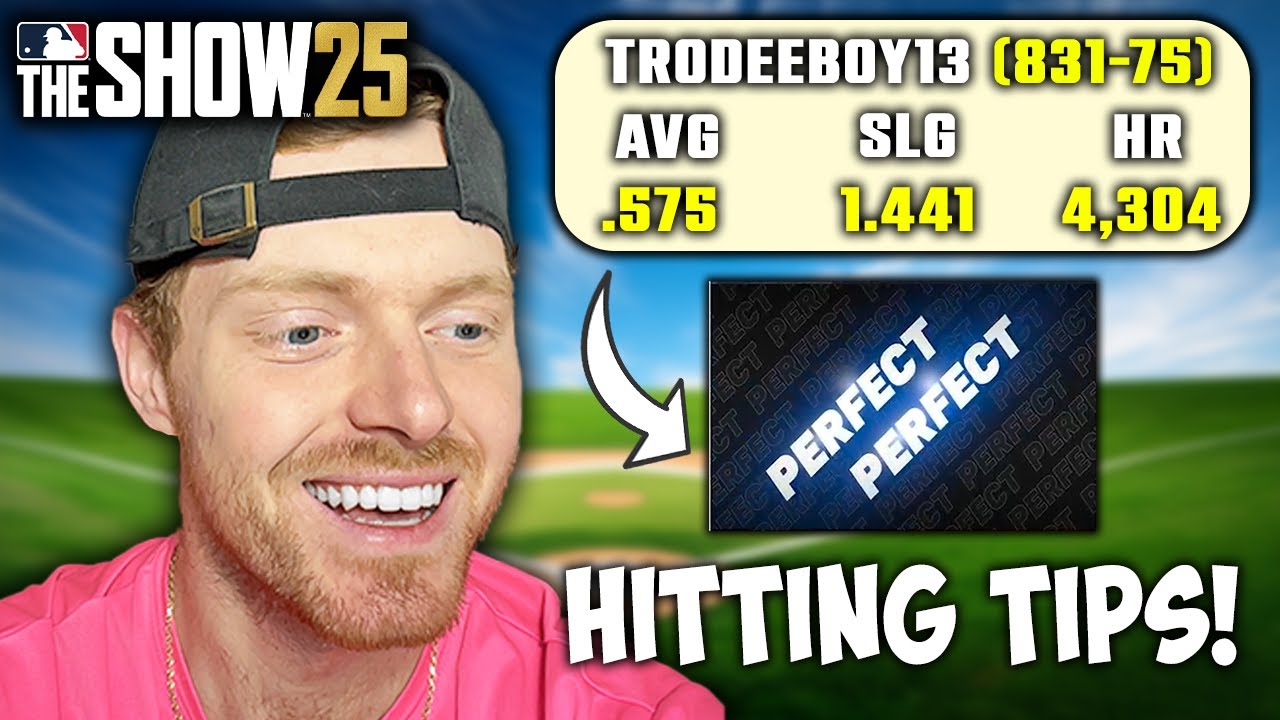 MLB The Show 25 советов по отбиванию мяча от лучшего игрока!