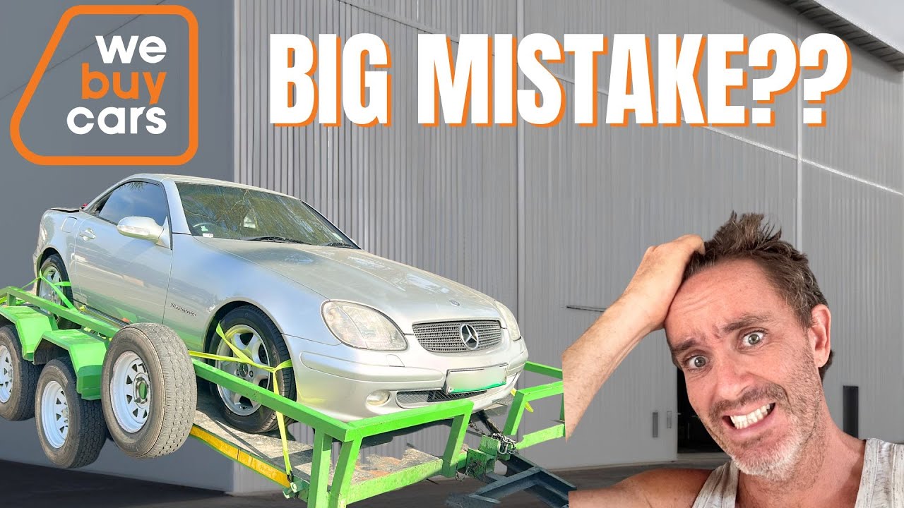 💸 What Have I Done?? I Bought a Dirt Cheap Mercedes SLK from WeBuyCars 😅