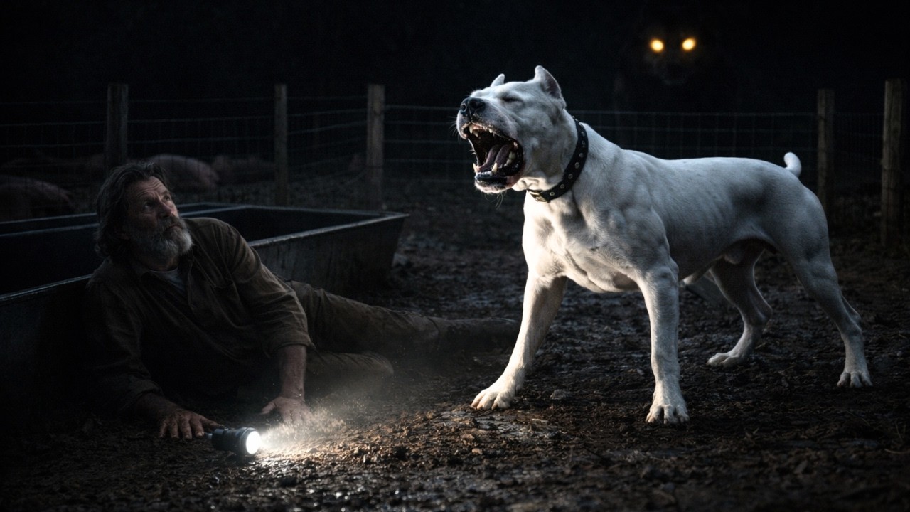 La rutina era normal… hasta que el BEBEDERO apareció VACÍO y el DOGO ARGENTINO no dejó de MIRAR