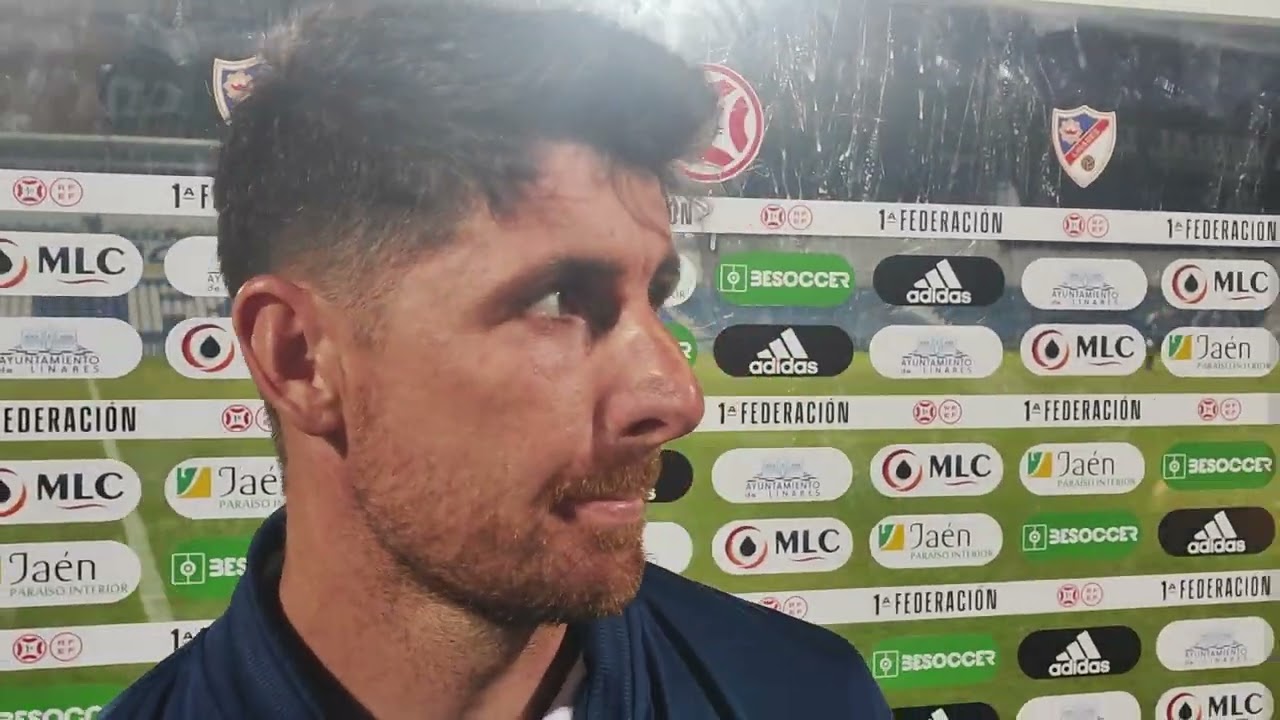 Javi Flores, tras la derrota en Linarejos