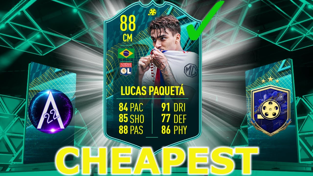 88 Lucas Paqueta Moments SBC Cheapest Solution!! #FIFA22