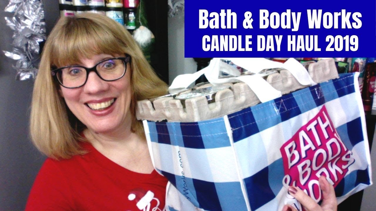 Bath & Body Works CANDLE DAY HAUL 2019