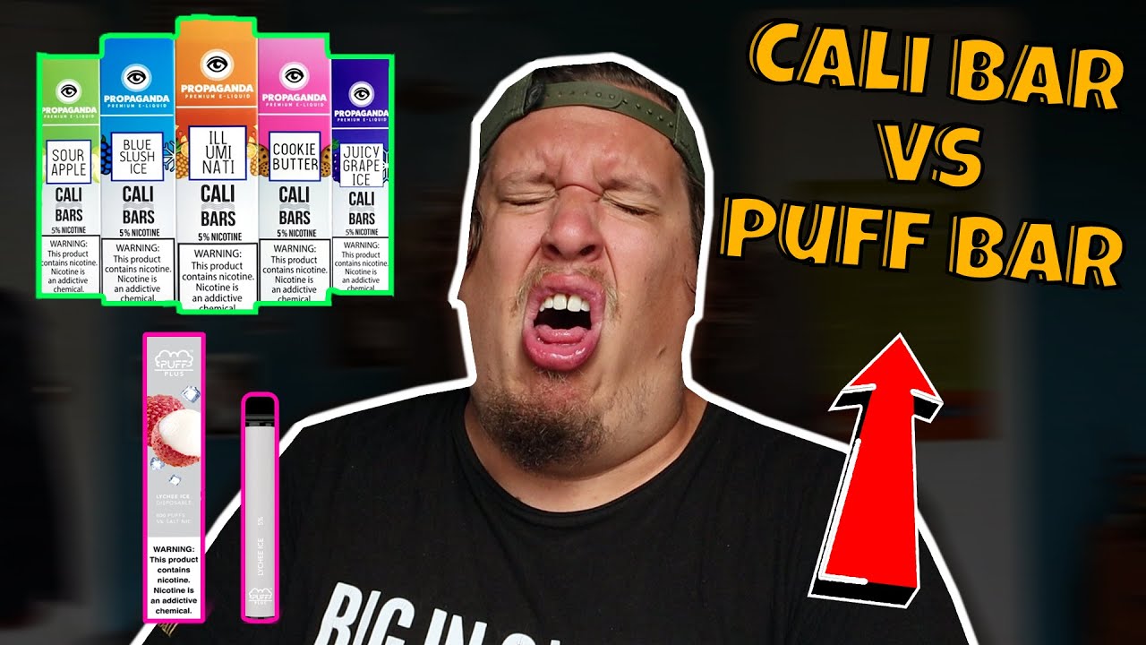 Cali Bar Disposable Vape Device vs Puff Bar Review