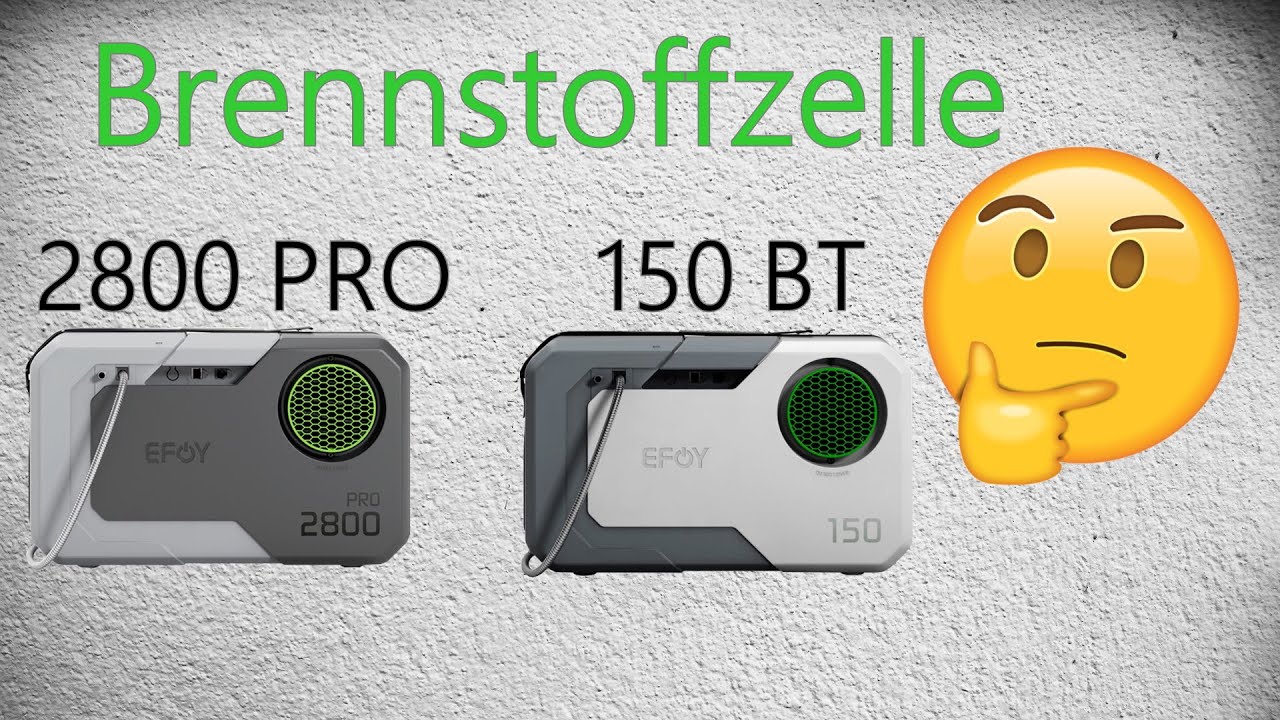 Brennstoffzelle EFOY PRO 2800 oder EFOY 150 BT
