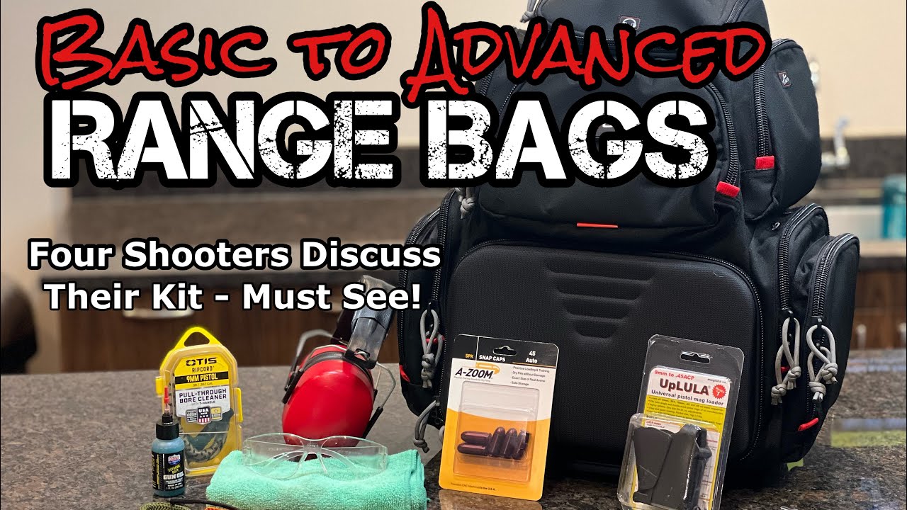 Indoor Range Bags: Four (4) Awesome Setups Are Covered From Basics to Advanced
