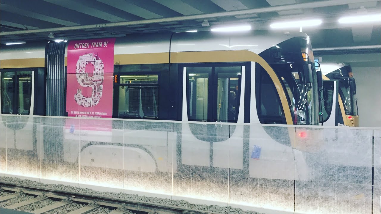 STIB/MIVB -🚊- THE NEW TRAM LINE 9 / La nouvelle ligne de tram 9/ Az új kilences villamos (Brussels)