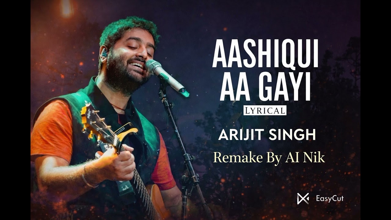 #03 Arijit Singh | Aashiqui Aa Gayi Remake by AI Nik | Prabhas,Pooja H, Mithoon#remake#arijitsingh 