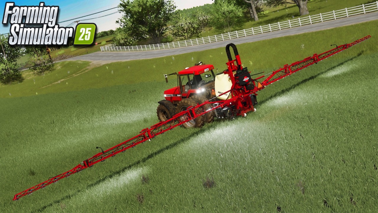 Spraying For Precision Farming is Interesting... | Iowa Plains | Farming Simulator 25