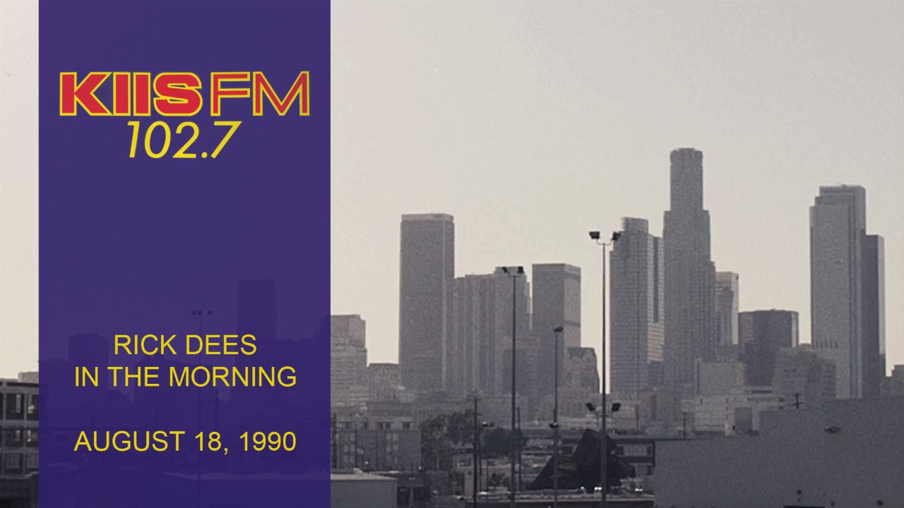 102.7 KIIS FM Los Angeles Aircheck (1990)