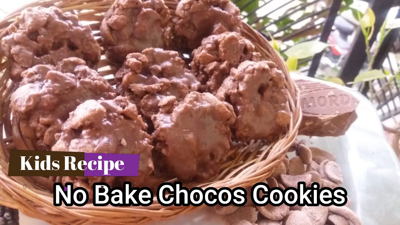 No Bake Kellogg's Chocos Cookies! | Easy And Tasty Kids Favourite Recipe