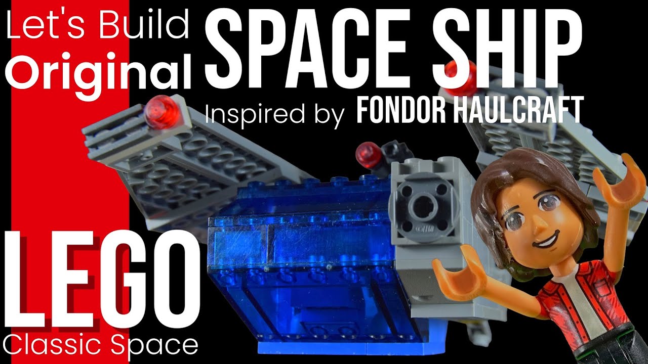 Recreating THAT Iconic Wing Movement of Fondor Haulcraft (Star Wars Andor) - LEGO Classic Space