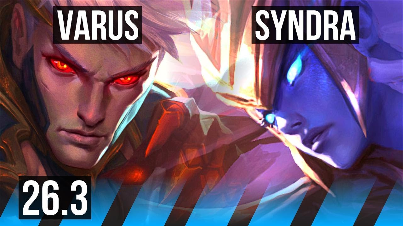 VARUS vs SYNDRA (MID) | EUW Master | 26.3