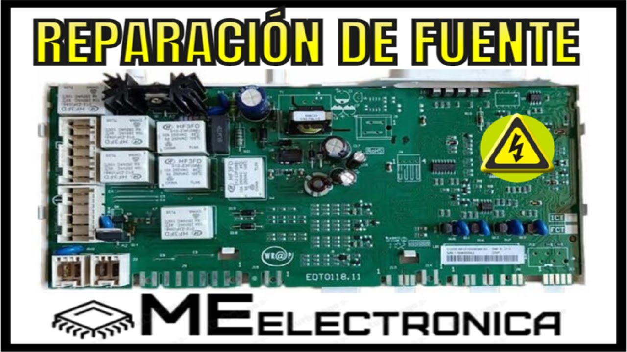 ✅ Стиральная машина или стирально-сушильная машина Ariston не включается, ремонт блока питания. 🇦🇷