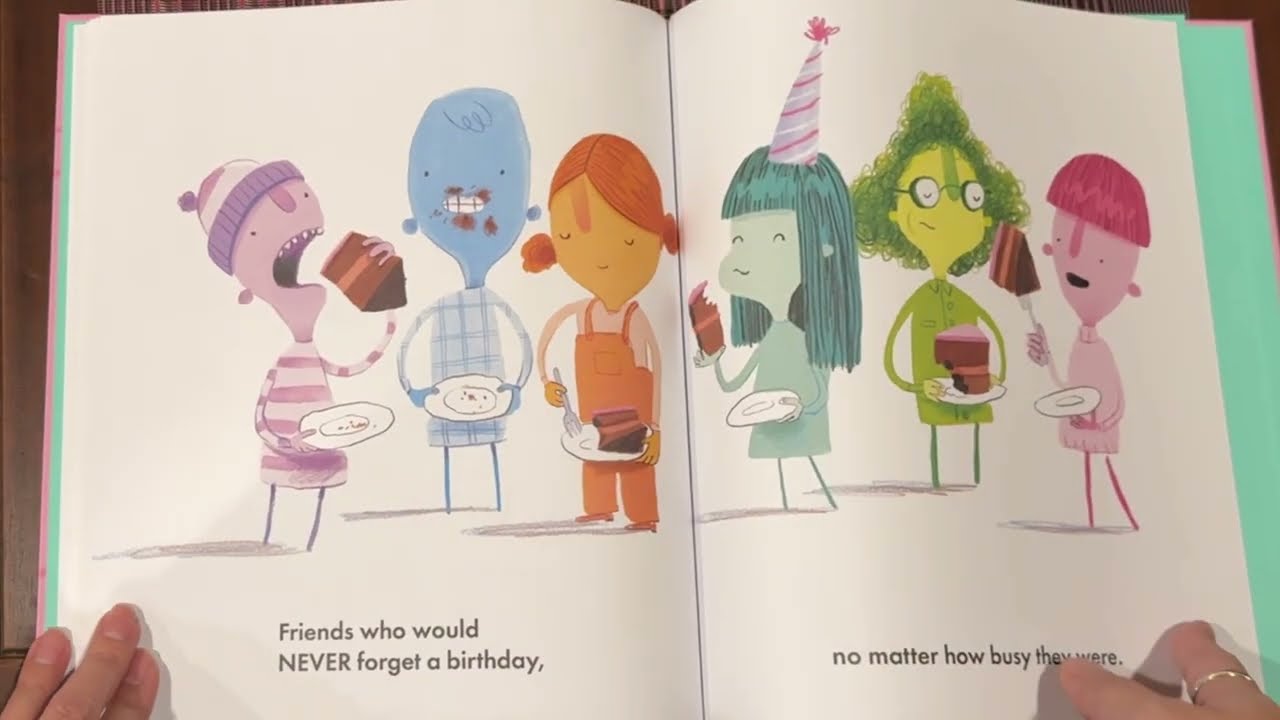 I'm Very Busy: A (Nearly Forgotten) Birthday Book by Oliver Jeffers #readaloud
