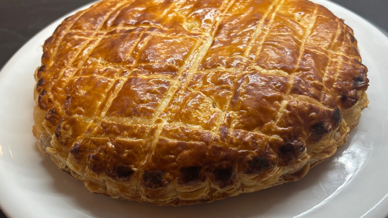 Galette des rois à la crème d’amandes 