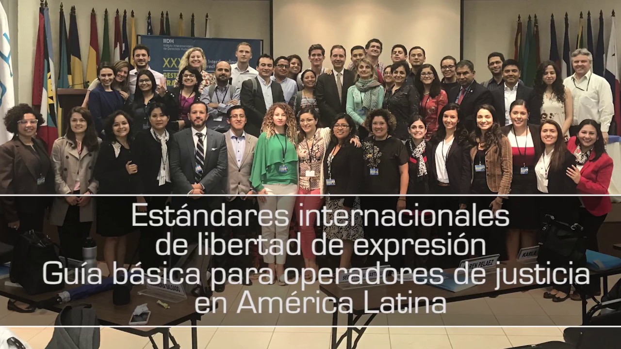 Guía básica para operadores de justicia sobre estándares internacionales de libertad de expresión