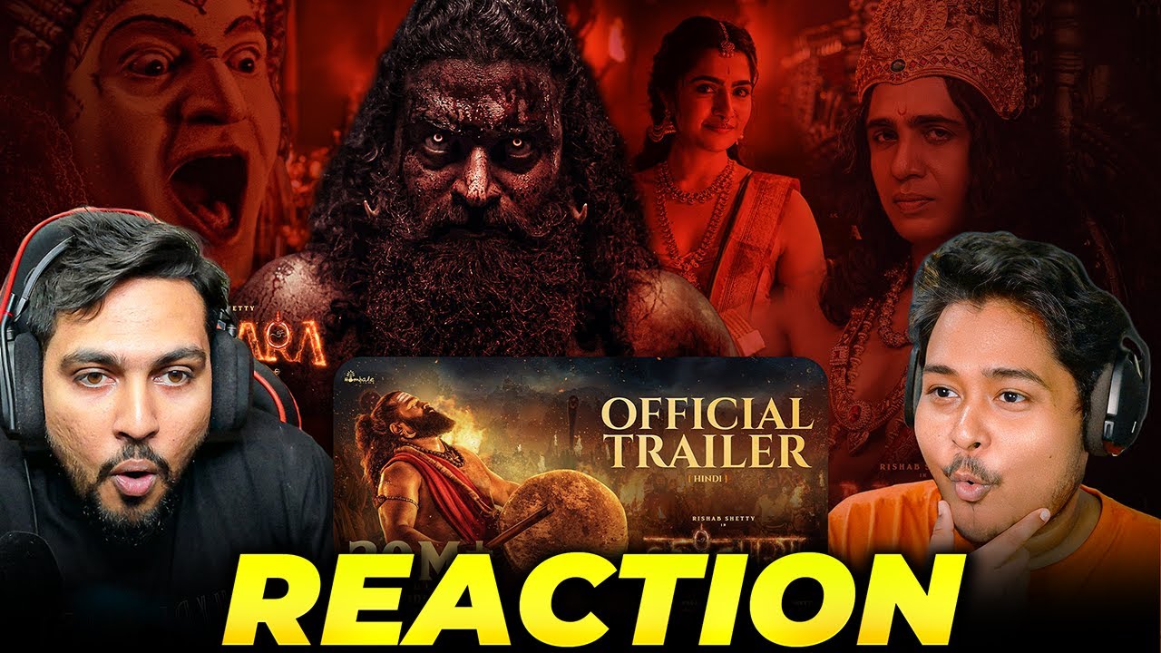 Kantara Chapter 1 Trailer REACTION 🔥 | Rishab Shetty | Rukmini | Vijay Kiragandur | Hombale Films