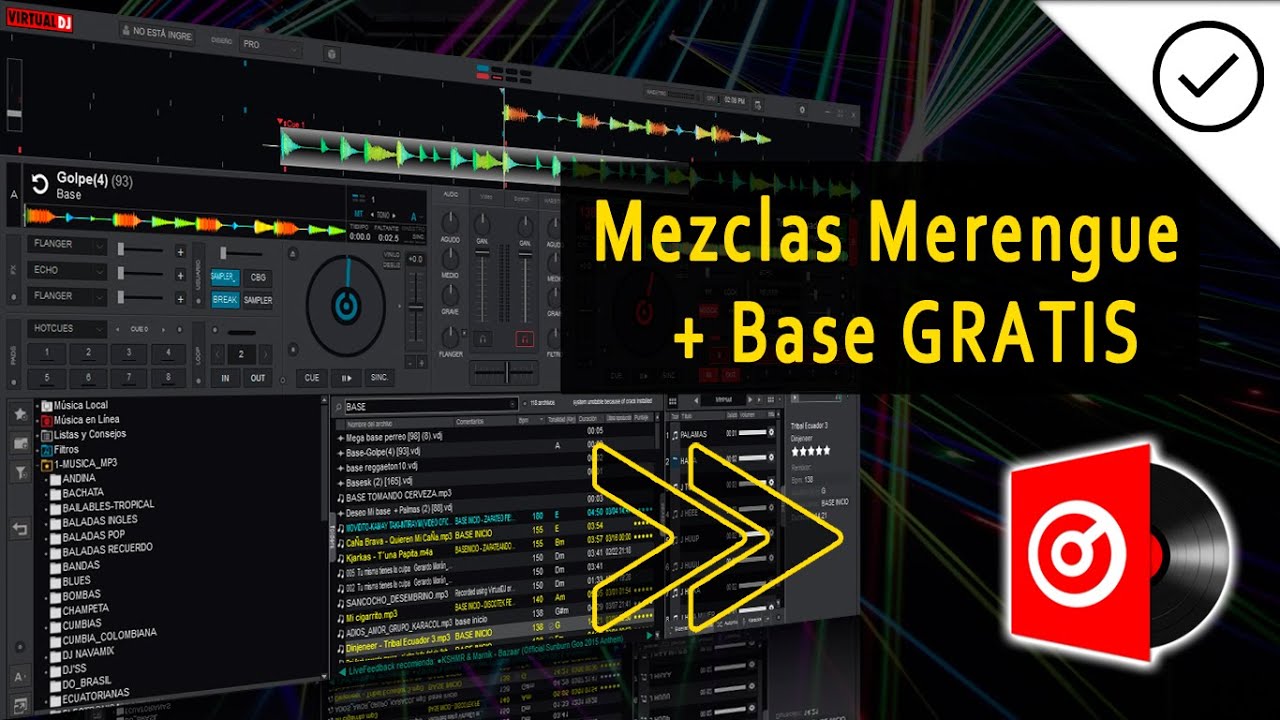 ➔ Como MEZCLAR MERENGUE en VIRTUAL DJ 2020