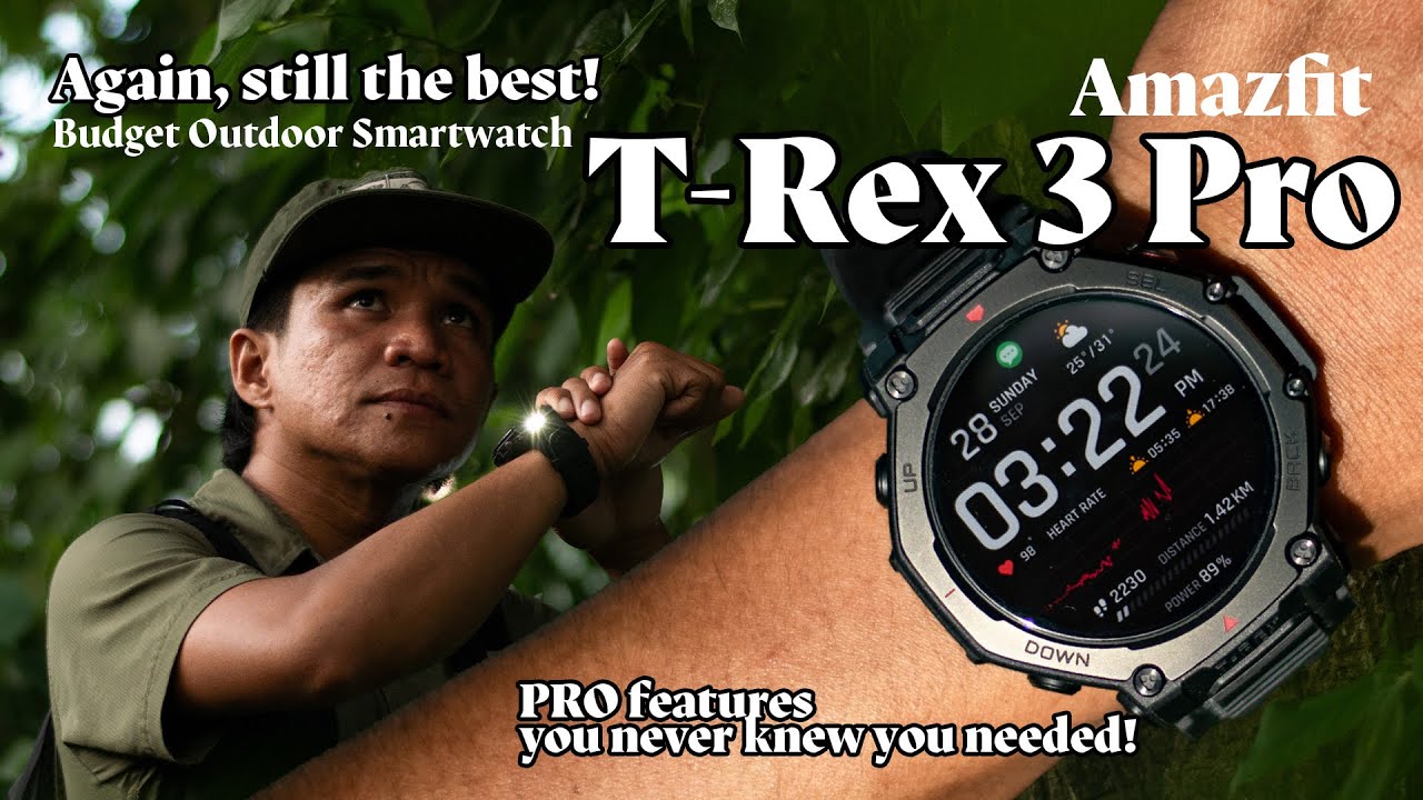 Amazfit T-Rex 3 Pro — стоит ли обновляться? | Обзор часов для пешего туризма и активного отдыха