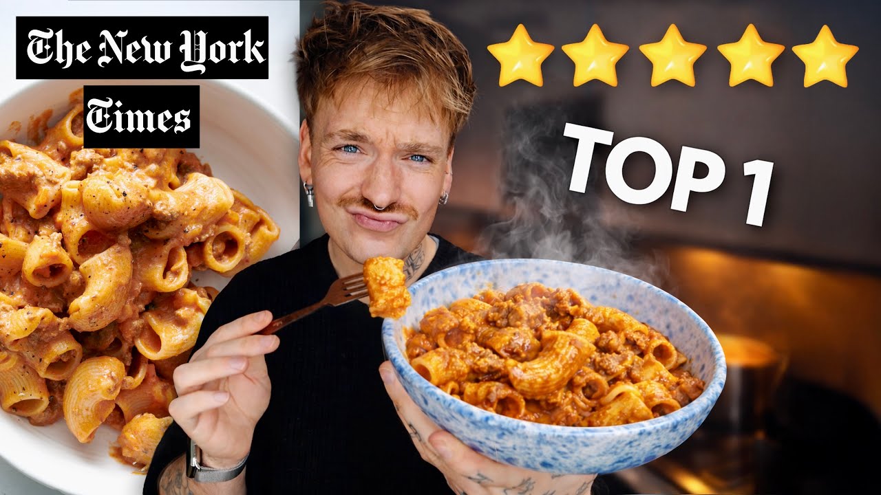 Ich teste die BESTEN REZEPTE aus 2025 (Creamy Bolognese, Smashed Kebab etc.)