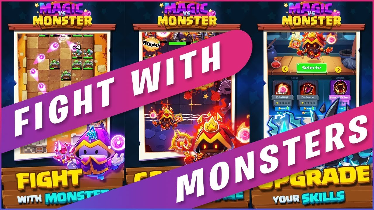 Cute Pinball Arcade Game! Magic Vs Monster Gameplay.