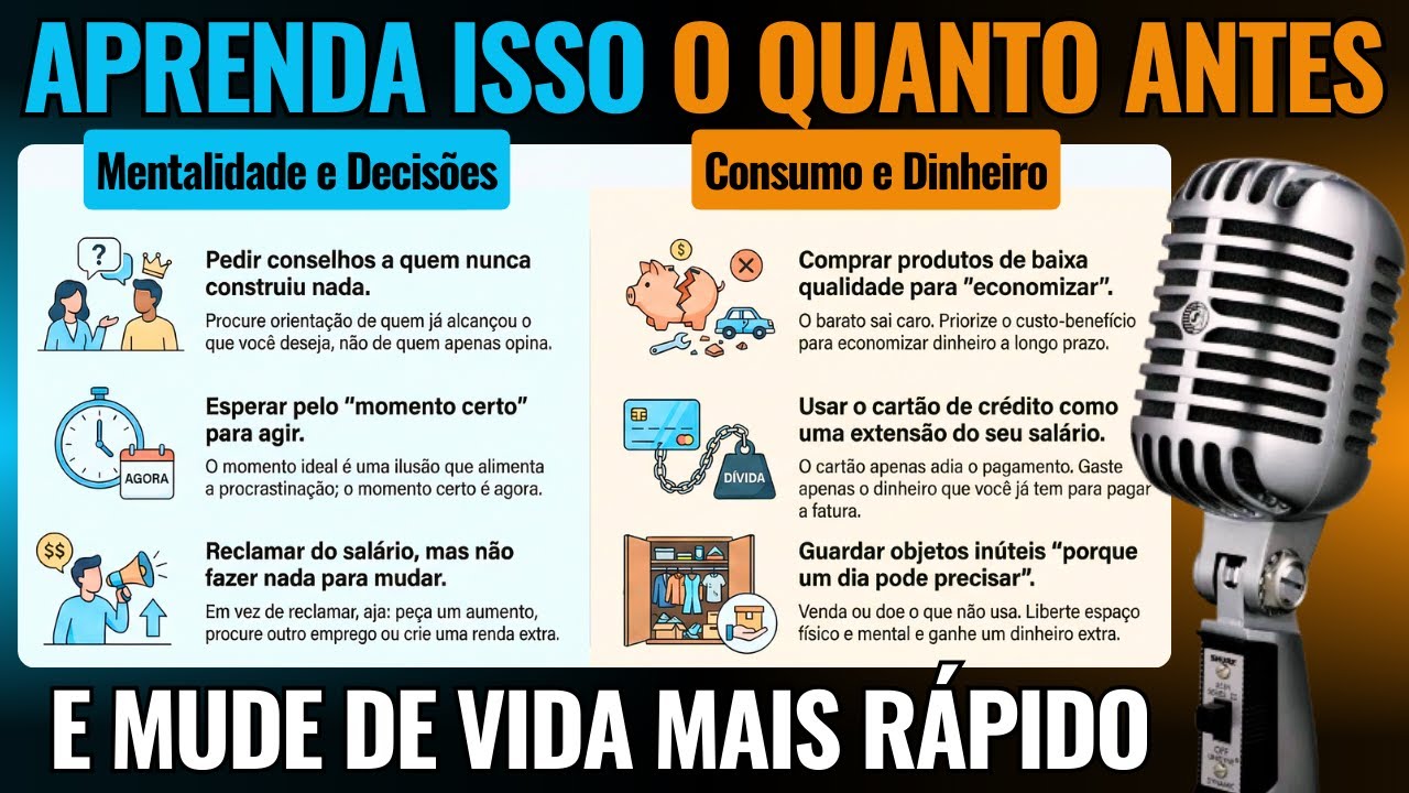 Se Eu Tivesse Aprendido Isso Antes, Minha Vida Financeira Seria Outra
