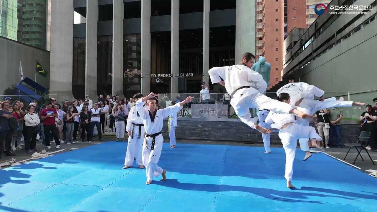 [TAEKWONDO IN PUBLIC] Apresenta&ccedil;&atilde;o de Taekwondo | Virada Cultural 2024