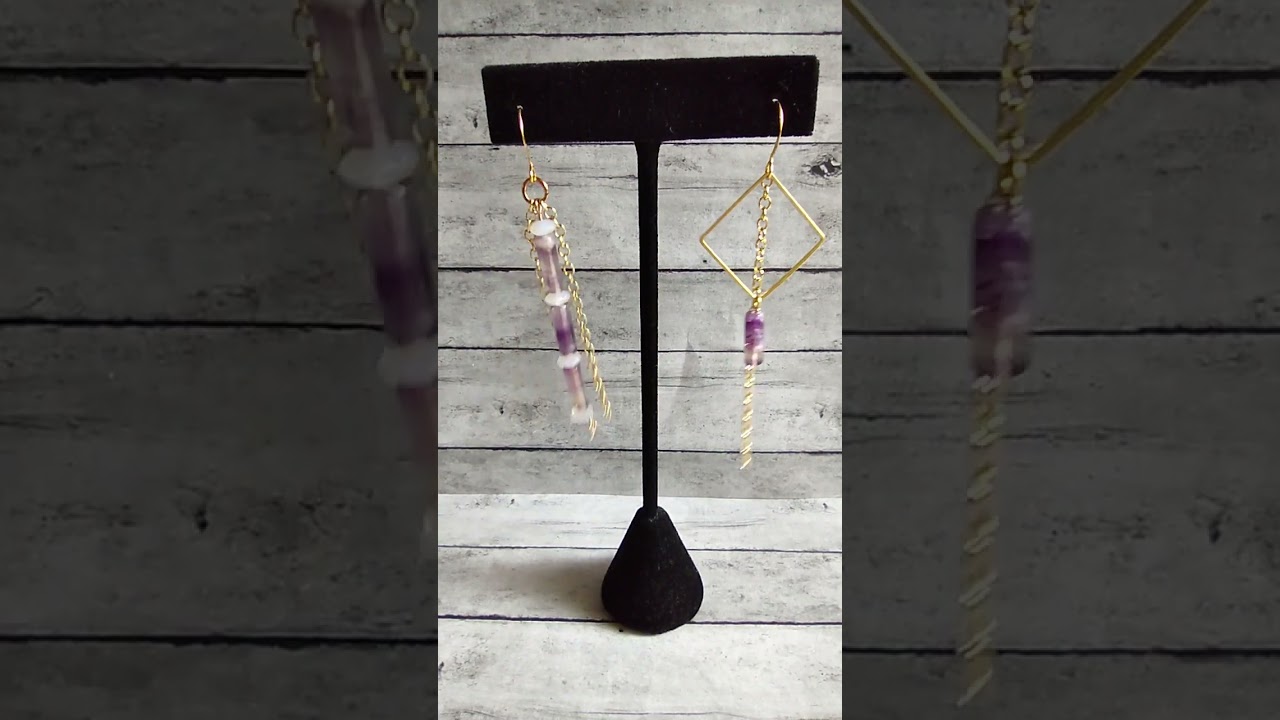 Mismatched earrings #earrings #smallbuisness #beadedjewelry #handmade #smallbussiness
